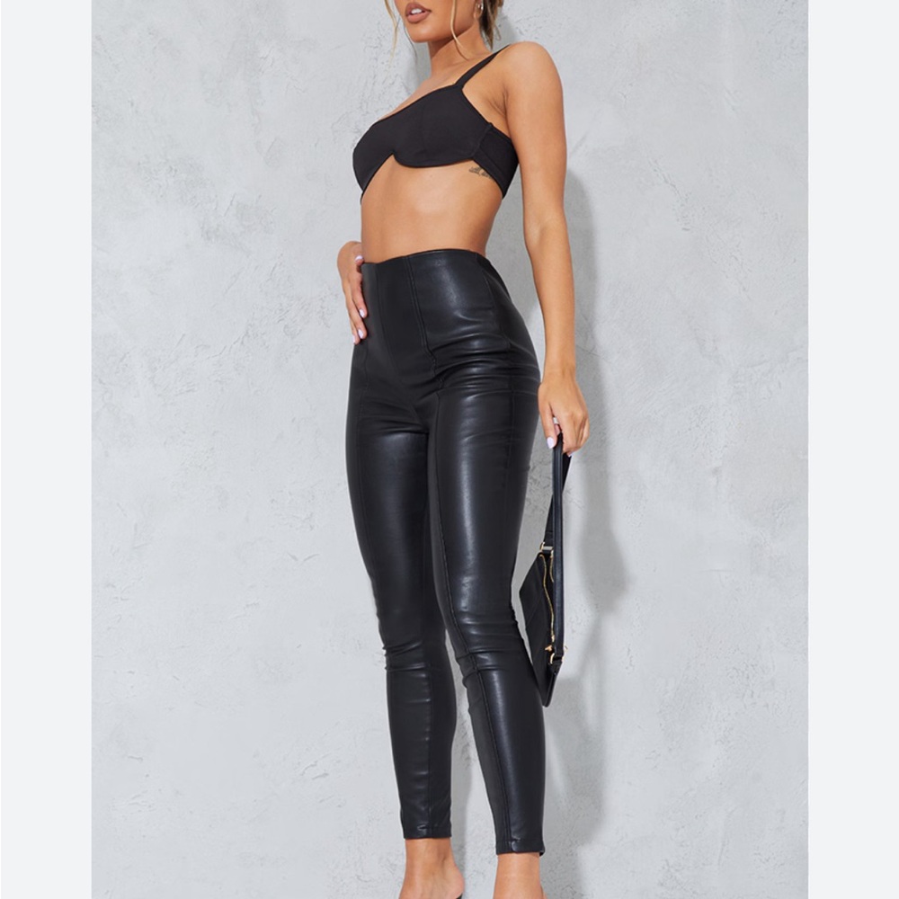 Vegan Leather leggings